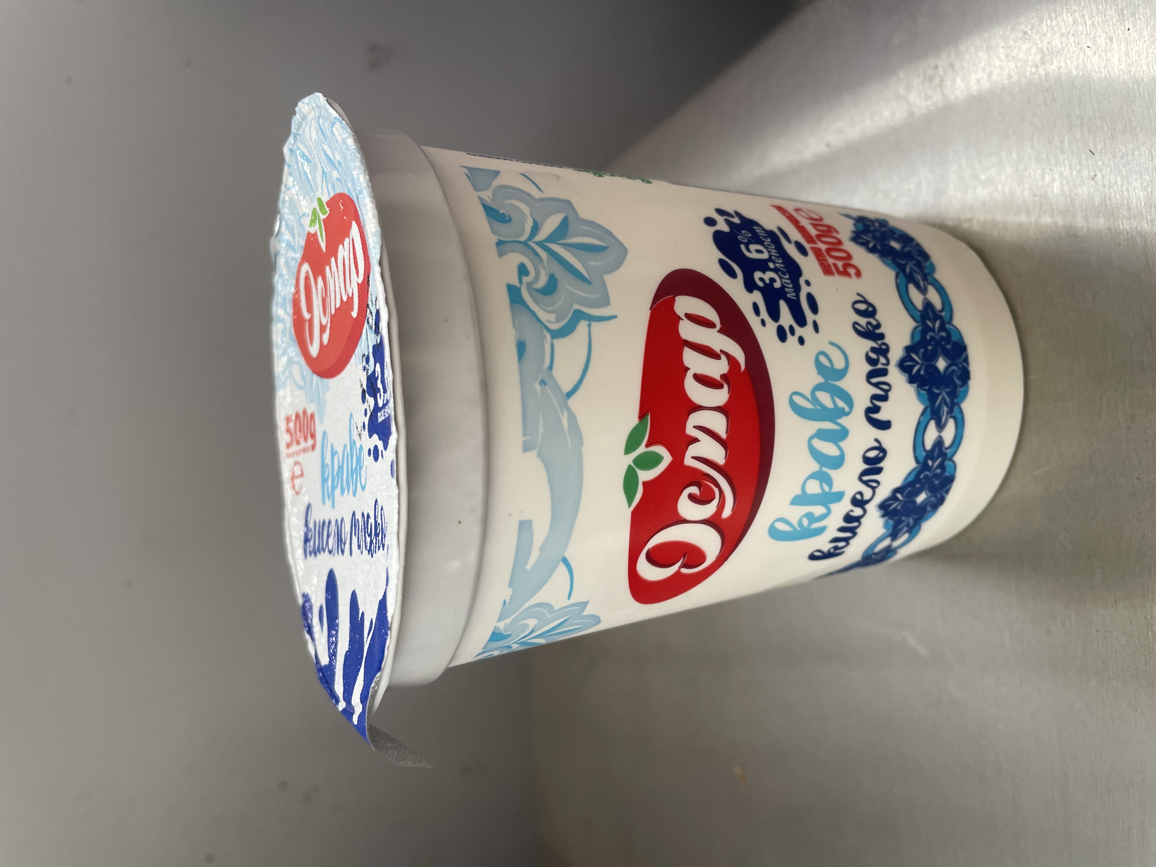 Кисело мляко Осмар 3,6%, 0,500 гр